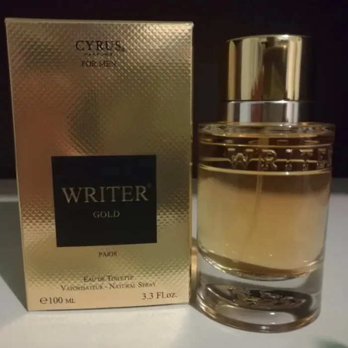 Writer Gold de Cyrus Eau de Toilette pour Homme 100ml