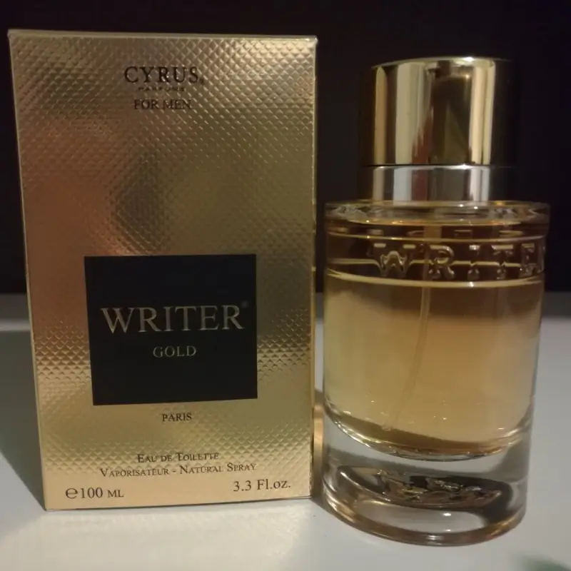 Writer Gold de Cyrus Eau de Toilette pour Homme 100ml