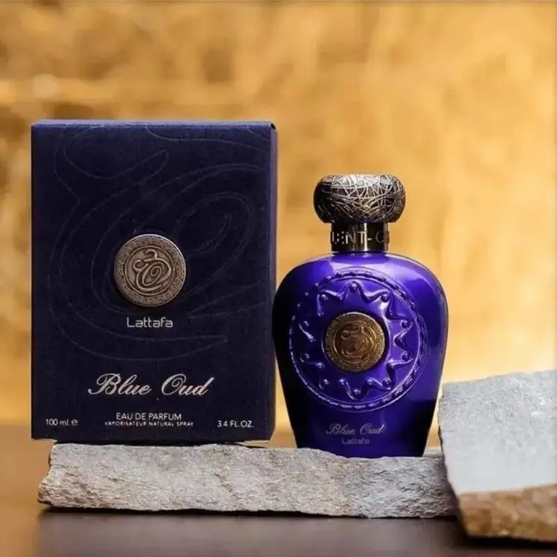 blue oud lattafa