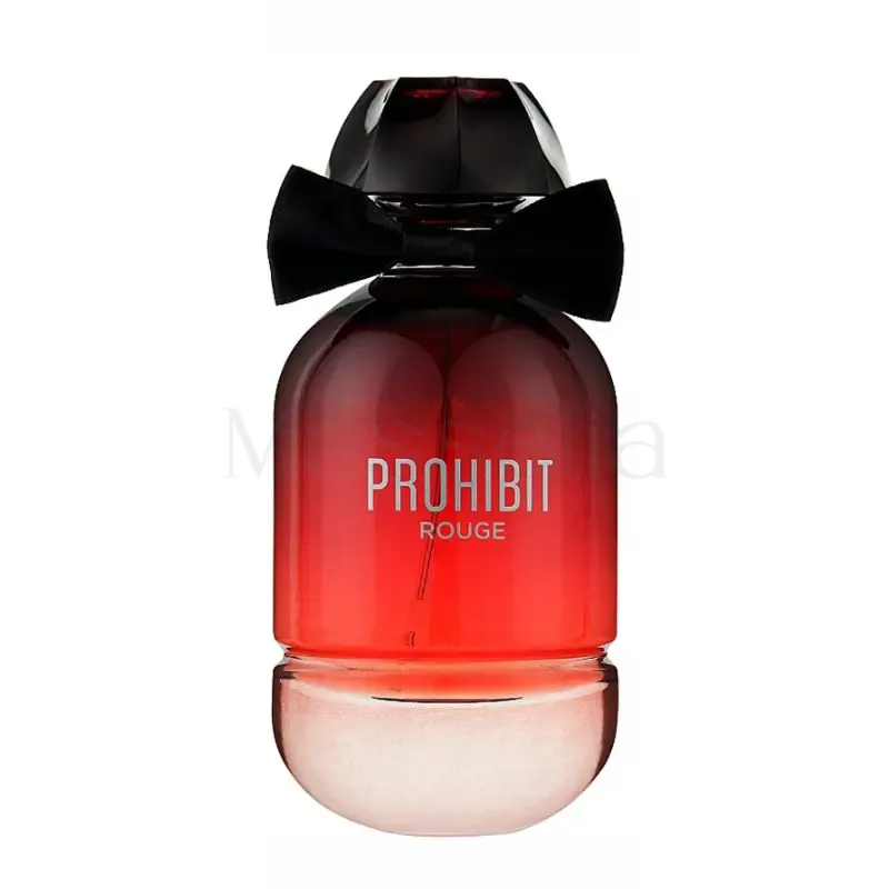 prohibit rouge fragrance world pour femme prix maroc